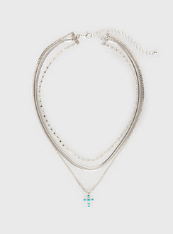 Lutz Necklace Silver