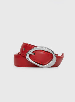 Atreides Belt Red / Silver