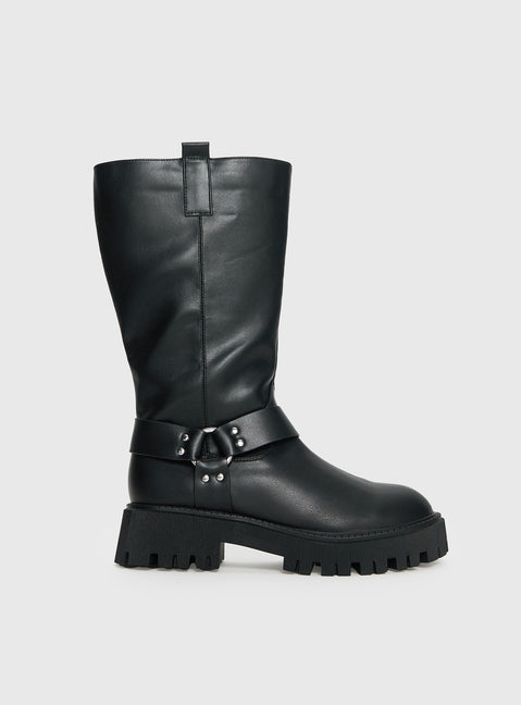 Achillies Riding Boots Black
