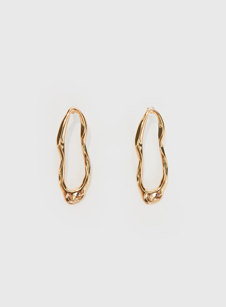 Lizette Earrings Gold