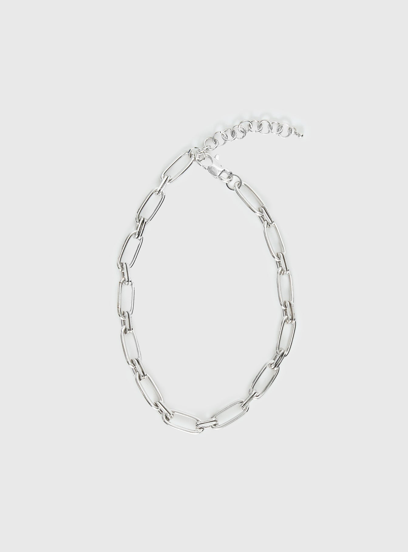 Good For You Necklace Silver