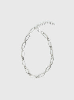 Good For You Necklace Silver