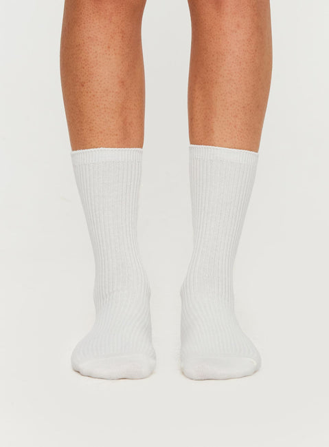 Stepney Bow Socks 2 Pack Multi