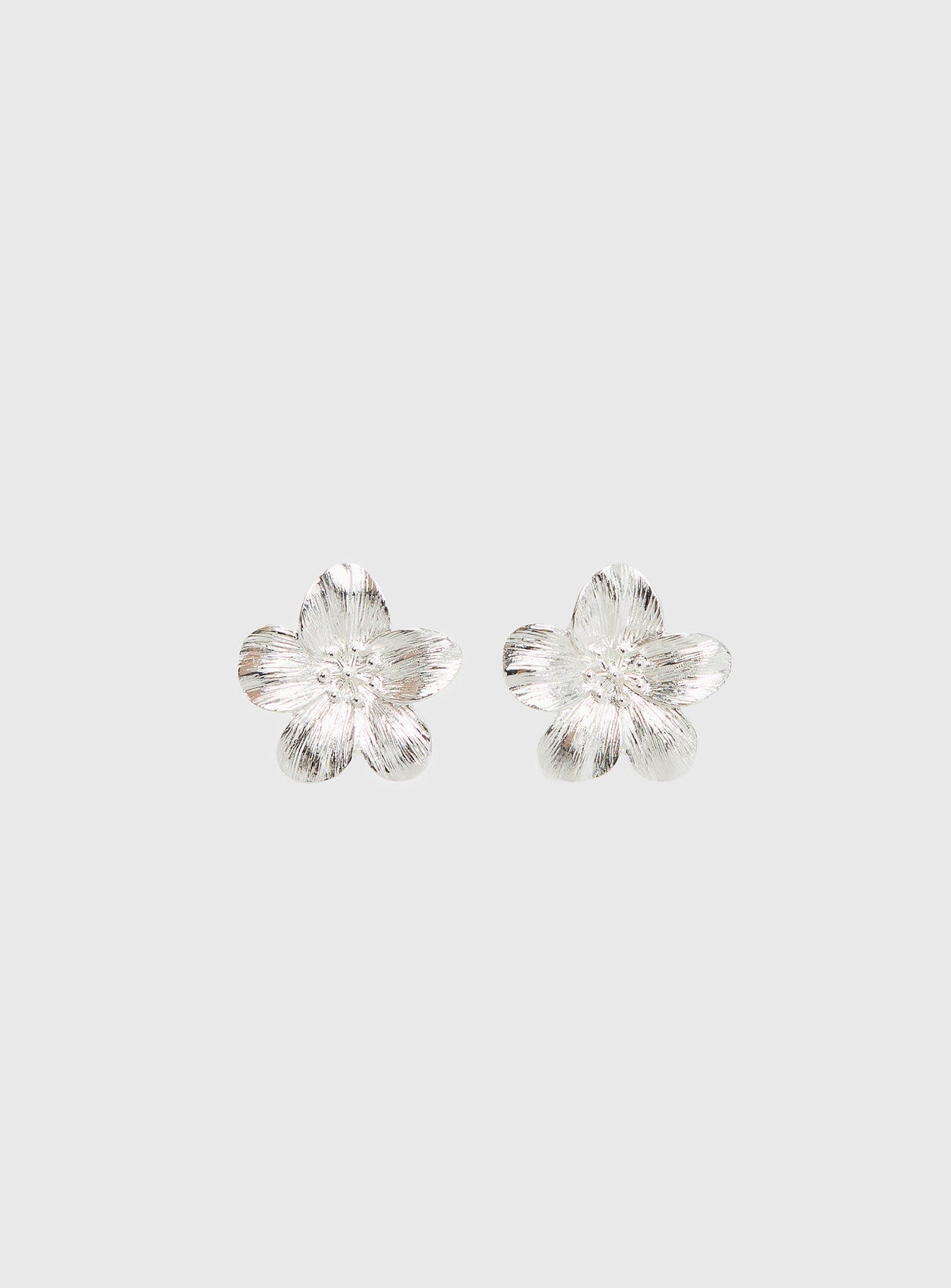 Posie Earrings Silver