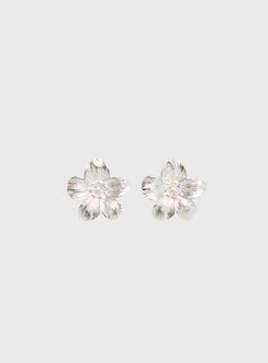 Posie Earrings Silver