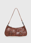 Jayalen Shoulder Bag Mid Brown