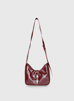 Heston Buckle Detail Bag Red