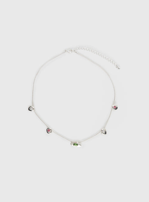 Endless Summers Necklace Silver