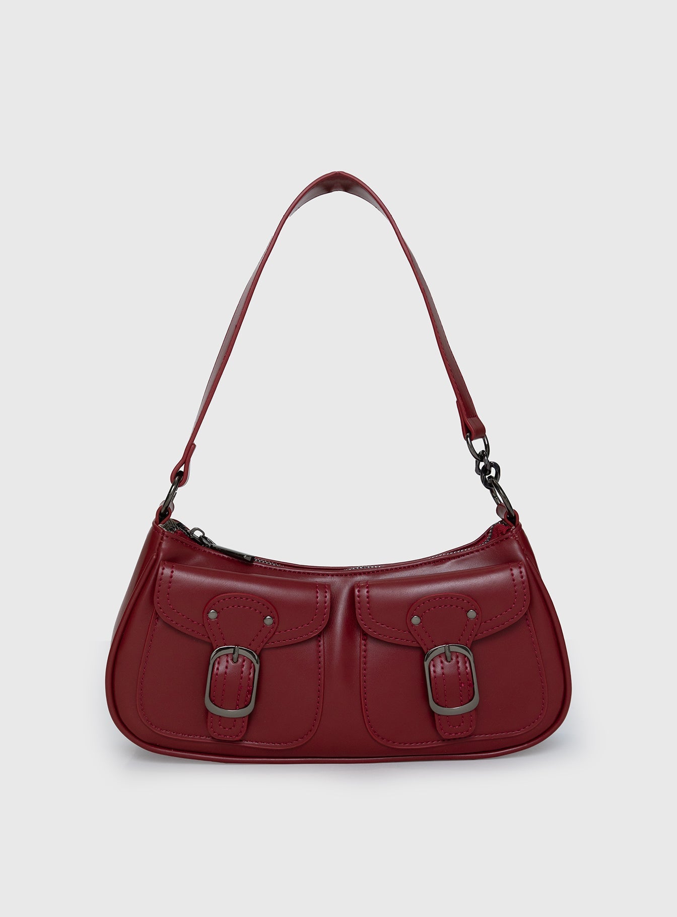 Jayalen Shoulder Bag Red | Princess Polly