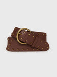 Cam Vida Belt Brown / Gold