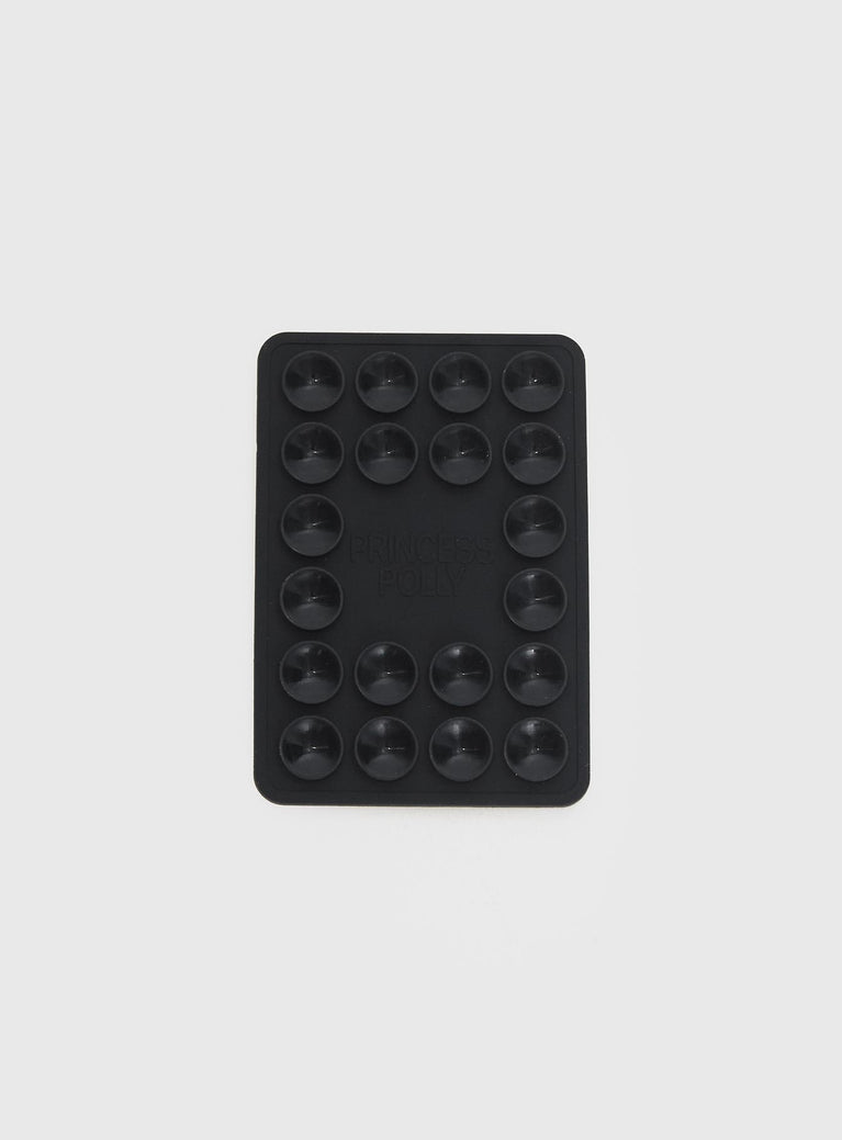 Phone Suction Plate Black