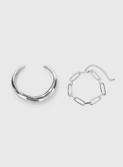 Calandra Bracelet Pack Silver