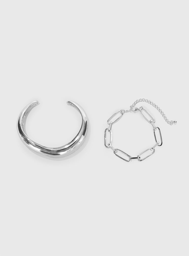 Calandra Bracelet Pack Silver