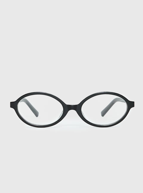 Timely Blue Light Glasses Black