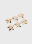 Frederick Star Clip Pack Gold