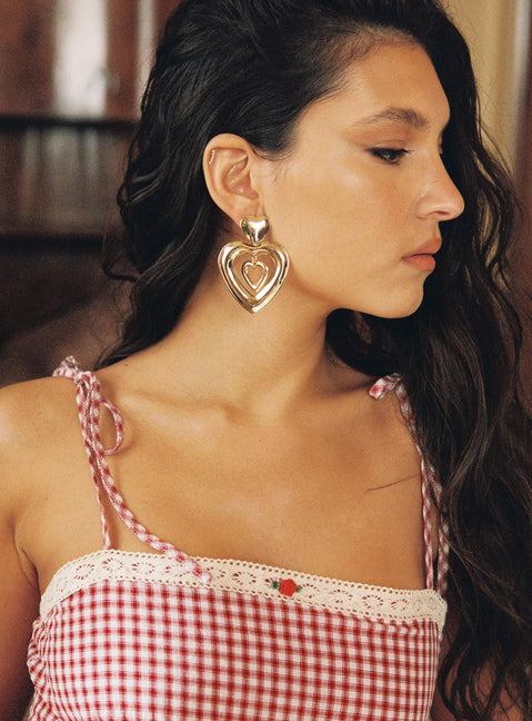 Archibald Earrings Gold