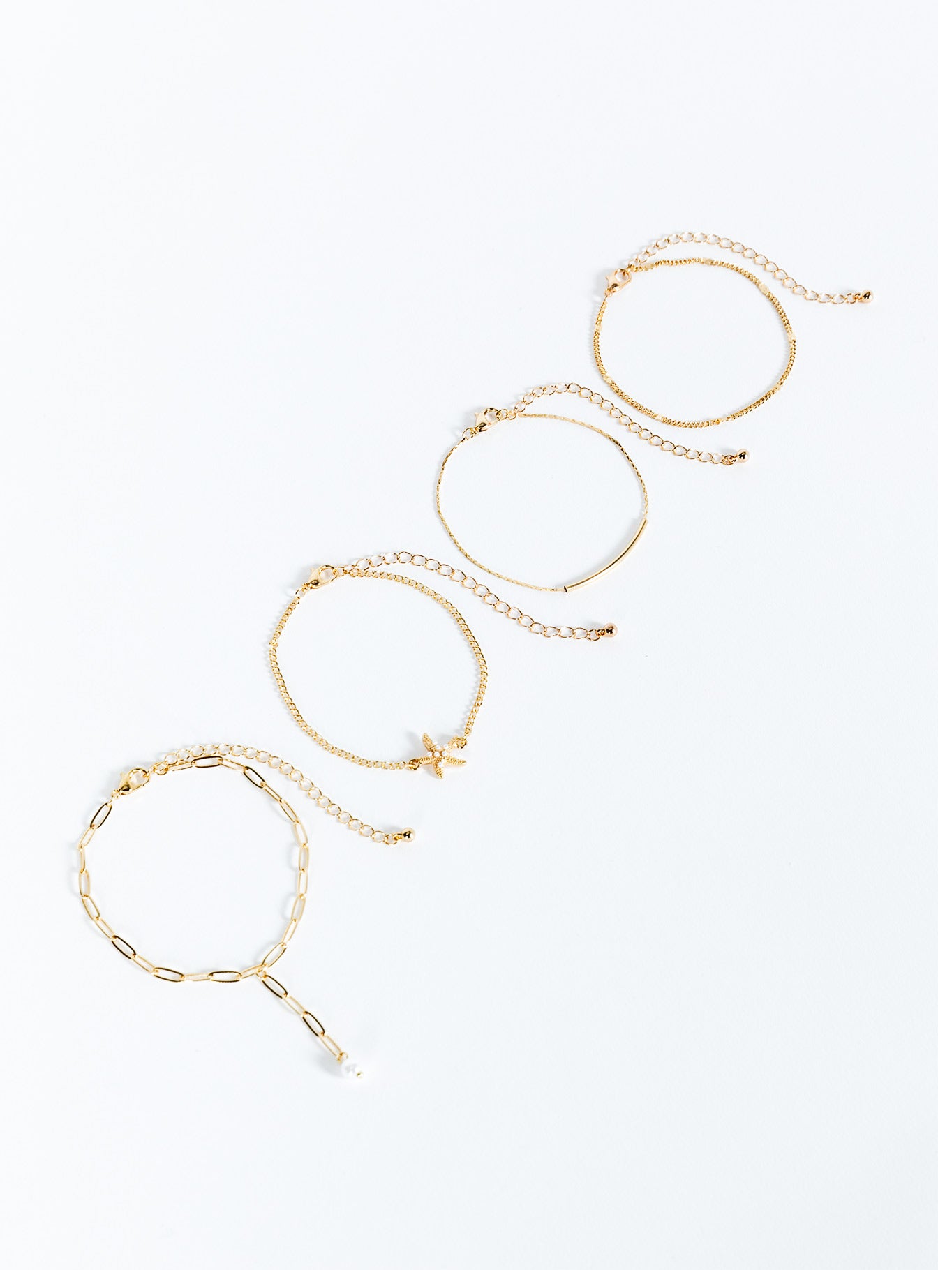 Otillie Bracelet Pack Gold