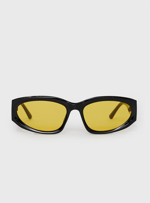 Buchan Sunglasses Black / Yellow