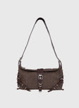 Anatolius Shoulder Bag Washed Brown