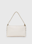 Shepherd Faux Leather Bag Cream