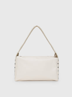 Shepherd Faux Leather Bag Cream
