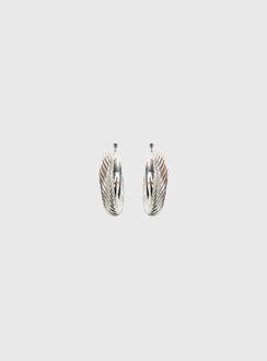 Aster Layered Hoops Silver