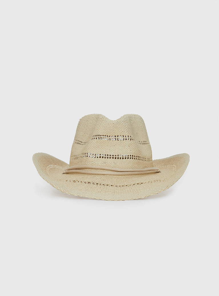 Mid Morning Cowboy Hat Beige