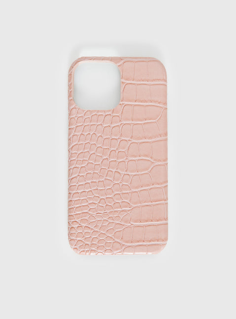 Impossible iPhone Case Pink Snake