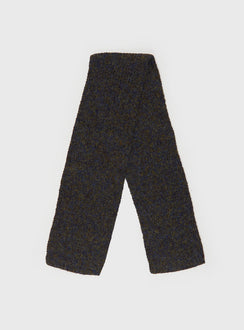 Black Scarf Soft textured material 