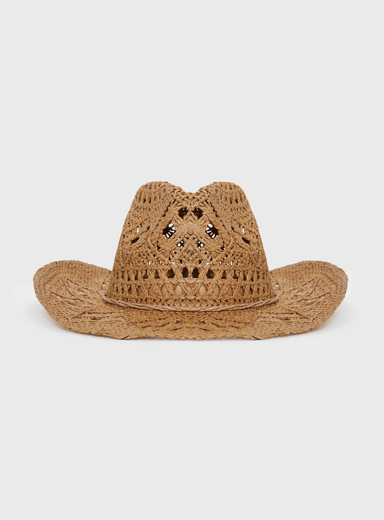 Alix Cowboy Hat Brown