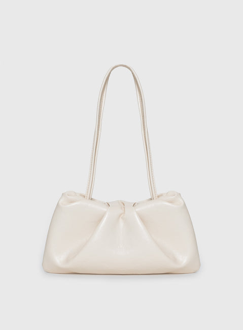 Just Peachy Shoulder Bag White