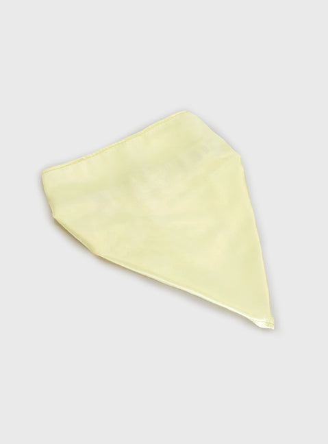 The Monaco Headband Lemon