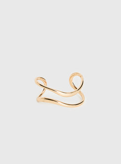 Secret To Love Cuff Gold