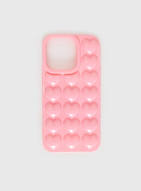 Valentina iPhone Case Pink