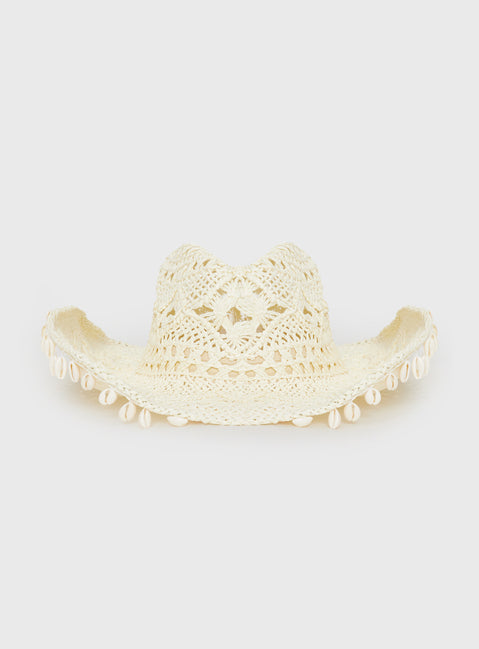 Shantelle Cowboy Hat White