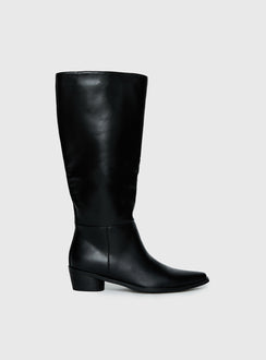 Rashi Knee High Boots Black