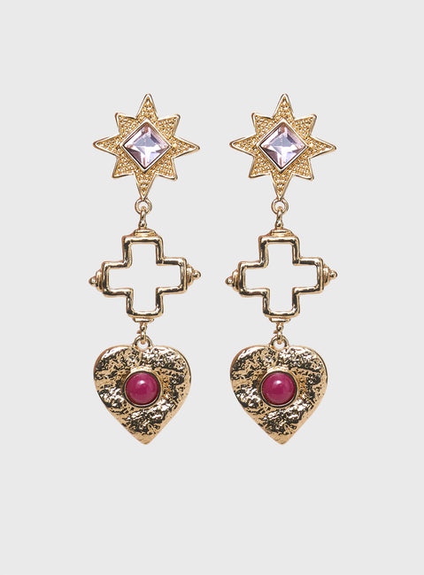 Capulet Earrings Gold