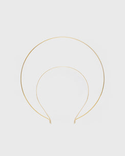 Sweet Angel Halo Headband Gold