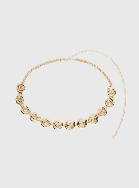 Moon River Spiral Belt Gold