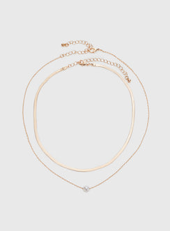 Capriana Necklace Gold