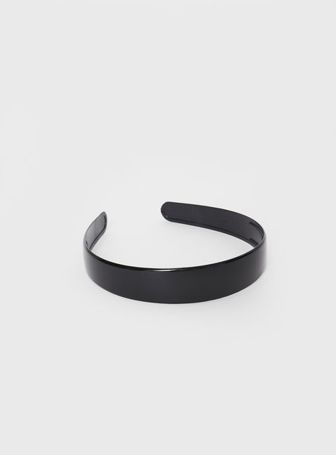 Thick band headband