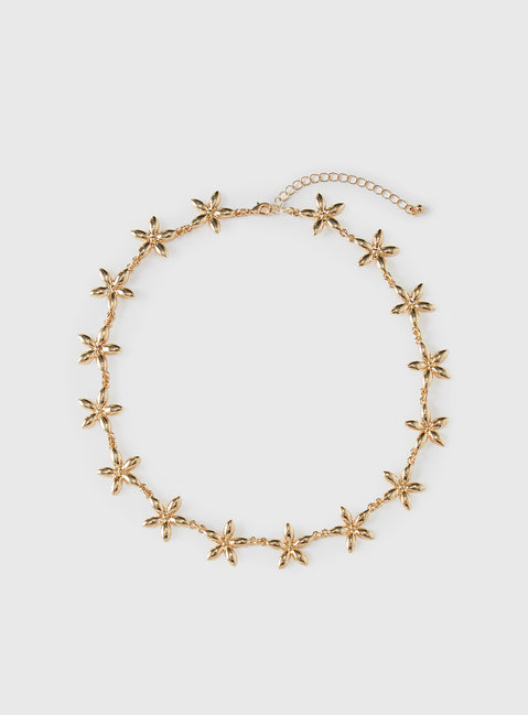 Torquil Necklace Gold