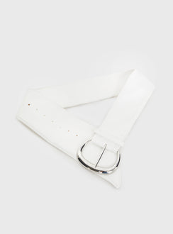 Melantha Belt White