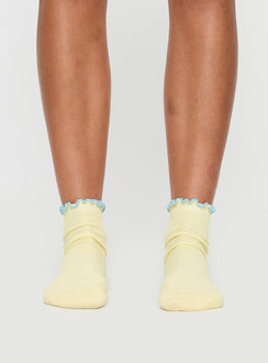 Lanter Socks Lemon / Blue