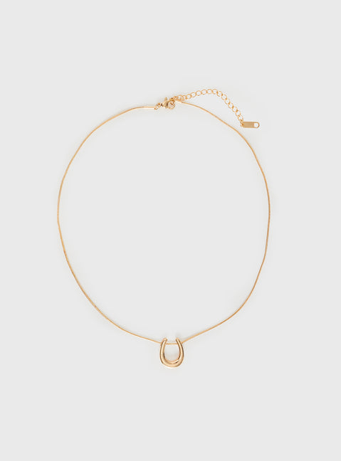 Savor Necklace Gold