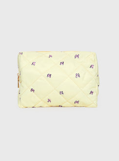 Bonsoir Cosmetic Case Yellow