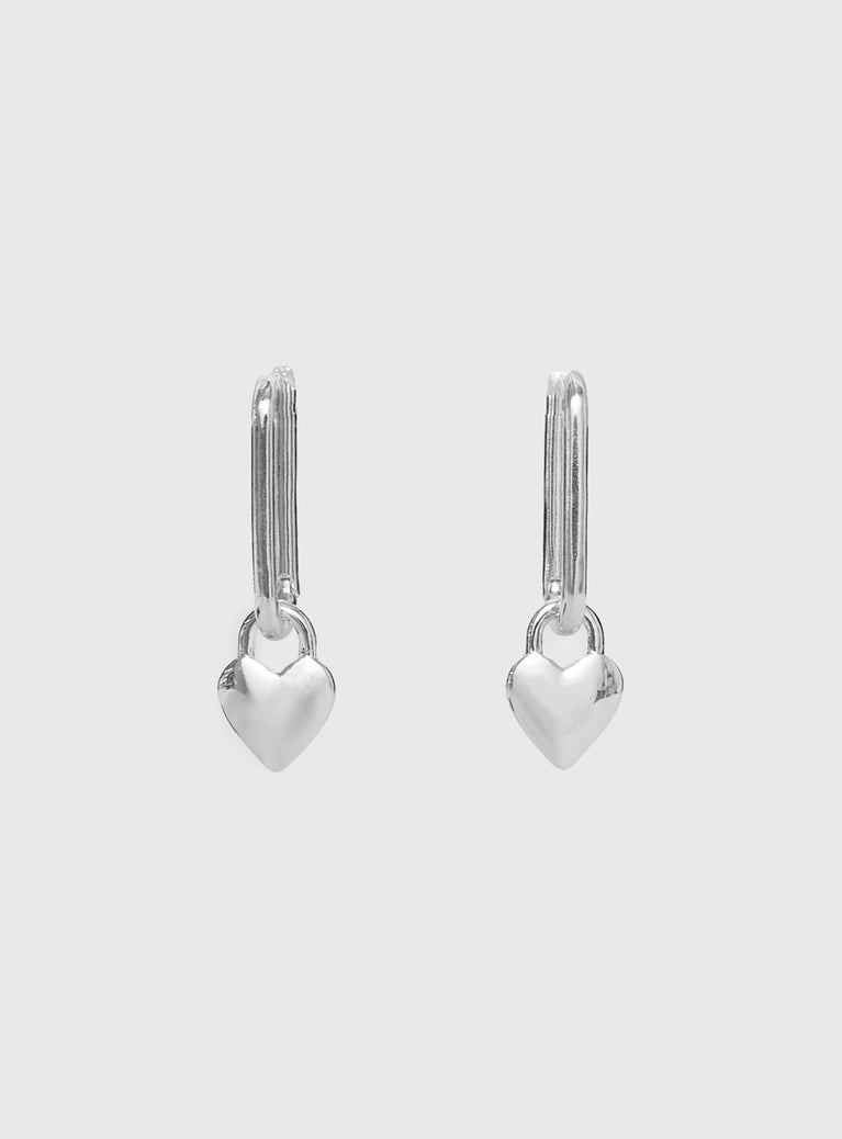 Honeymoon Stage Earrings Silver