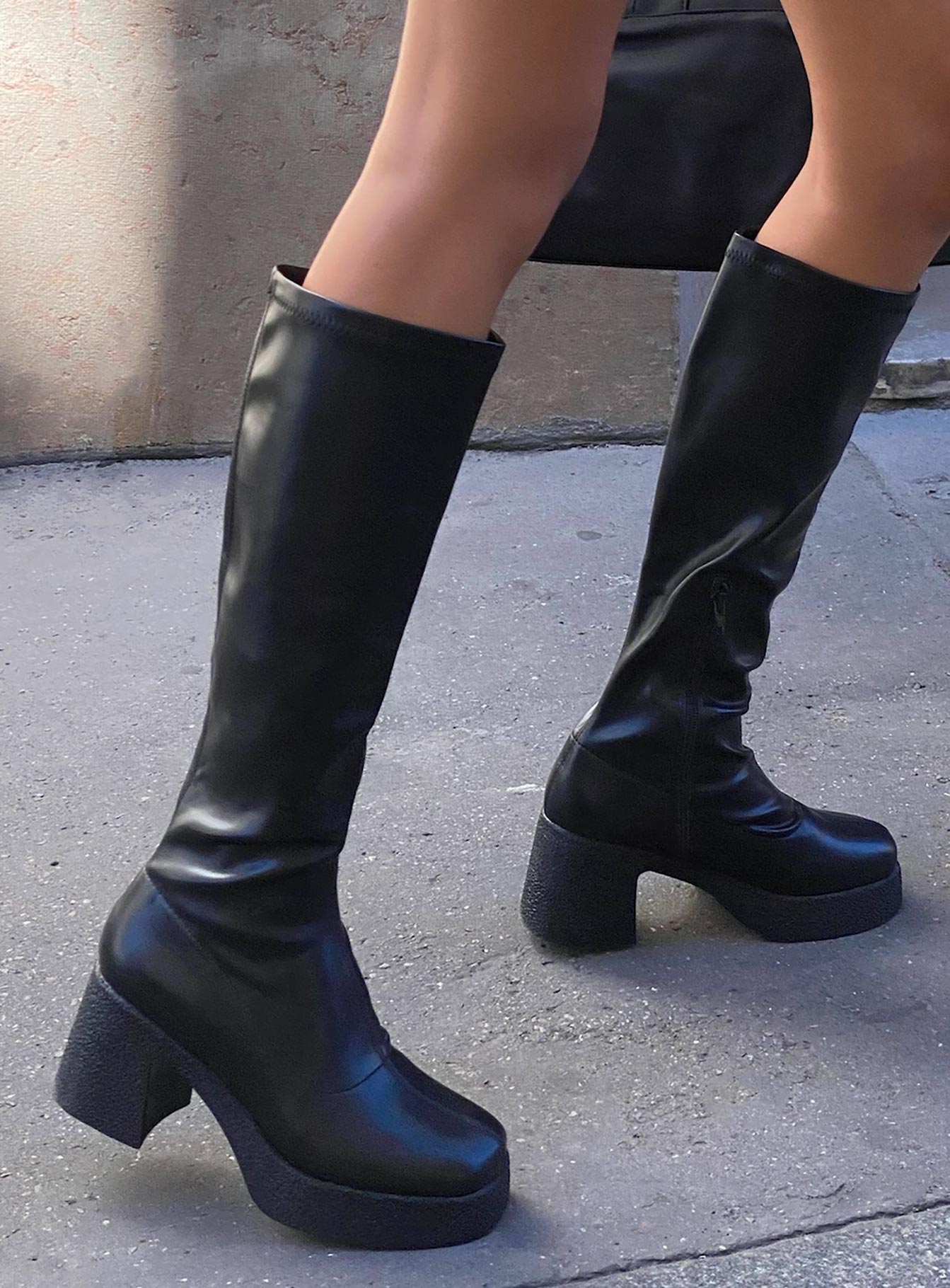 Cheap knee length boots hotsell