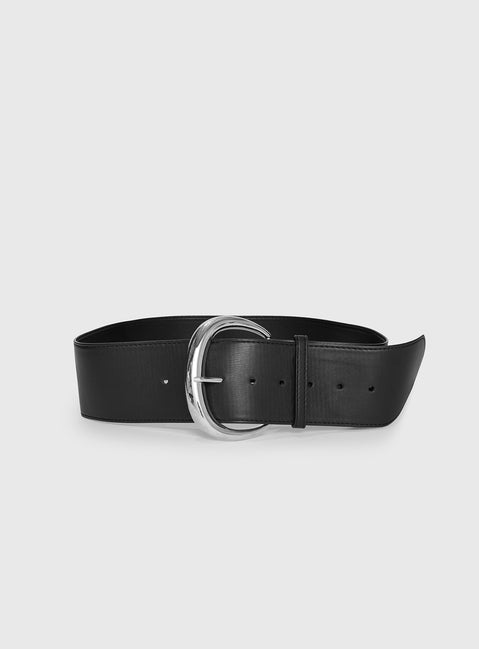 The Other Side Belt Black / Silver
