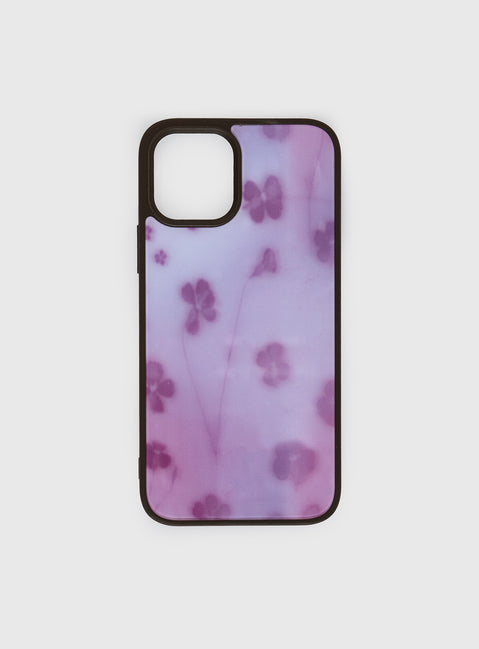 Taila Iphone Case Blurred Floral